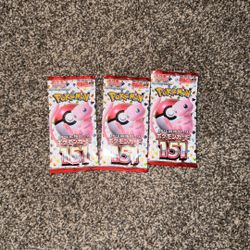 TCG 151 Booster Packs 