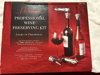 Professional Wine Preservation Kit Complete