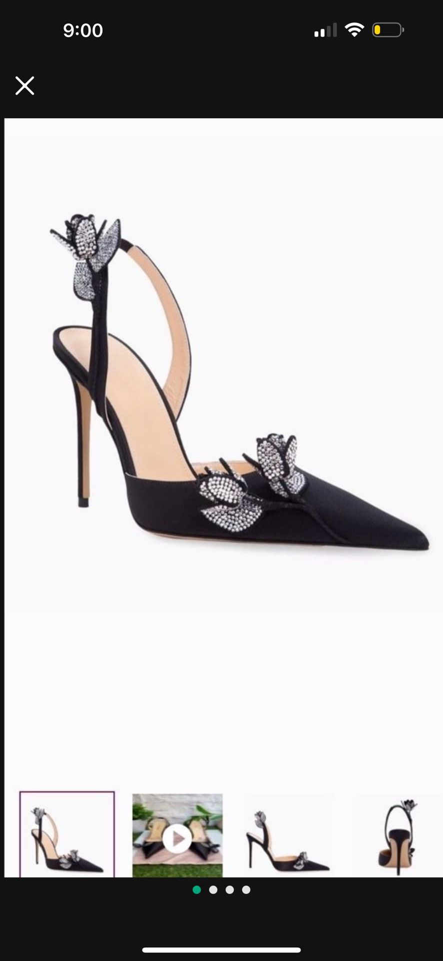 π― Authentic Mach & Mach Heels Black