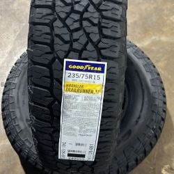 235/75R15 Goodyear A/T Tires For Sale.