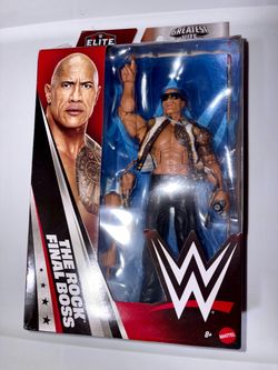 WWE MATTEL ELITE GREATEST HITS THE ROCK FINAL BOSS
