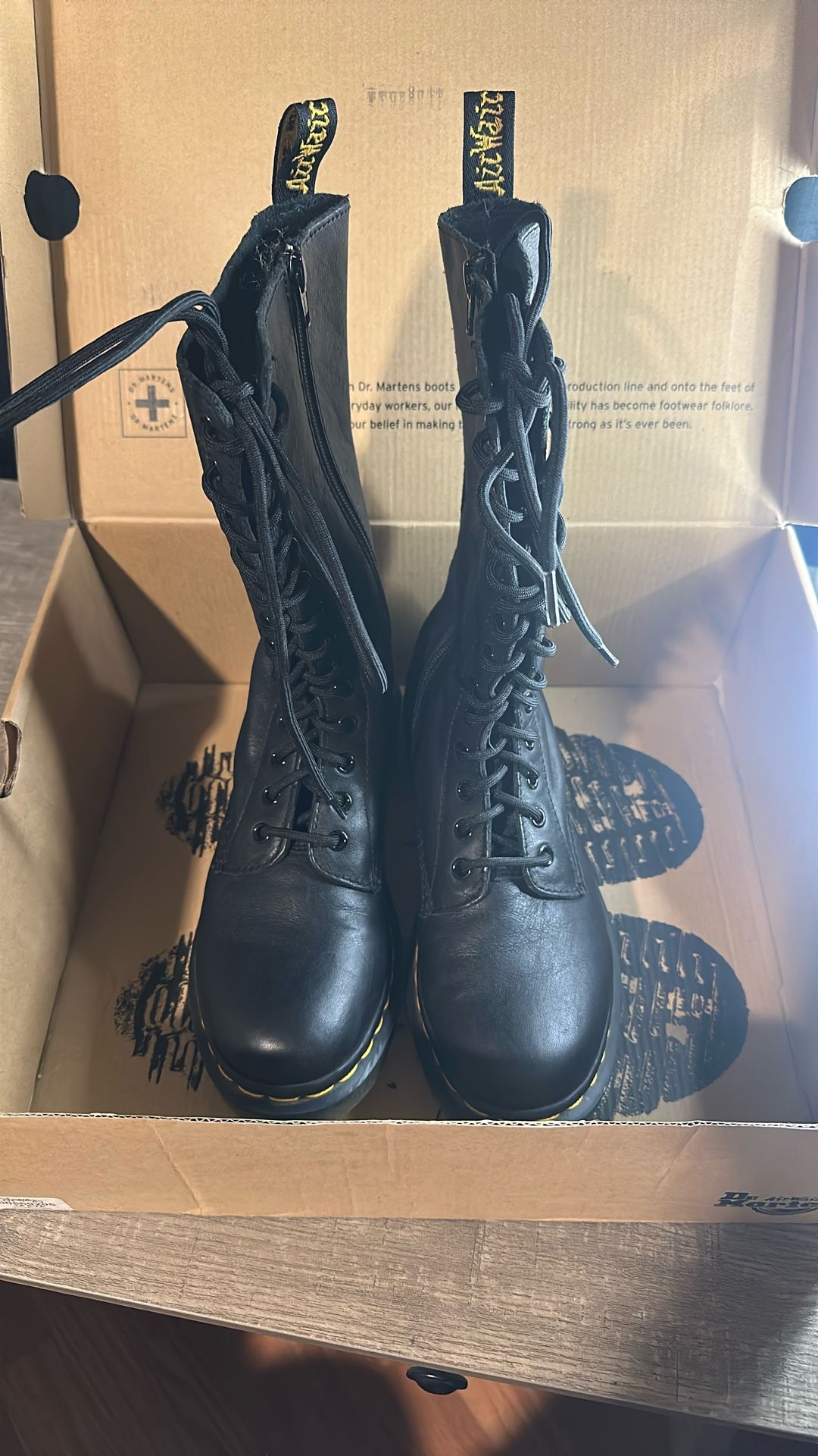 marten tall boots 