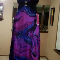 nwt Womens purplє prom /єvєníng / pαrtч dress