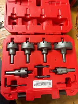 6pc Milwaukee Hole Saw Kit