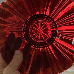 Anchor Hocking Ruby Red Serving Dish