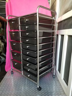 Rolling storage car [ SEE ALL PICS FOR condition please]