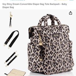 Itzy Ritzy Dream Convertible Diaper Bag Tote Backpack - Baby Diaper Bag