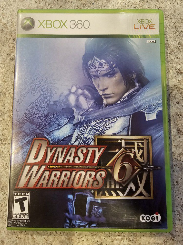 Dynasty Warriors 6 Xbox 360 Live