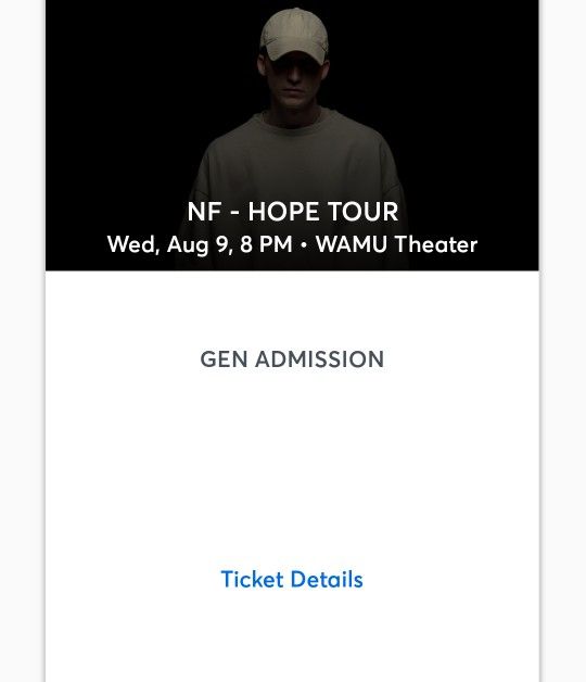 NF WAMU Seattle Aug 9th