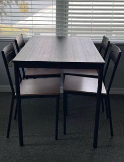 IKEA dining table and chairs