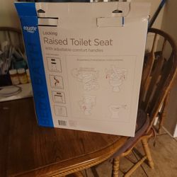 Equate Raised Toilet Seat New 