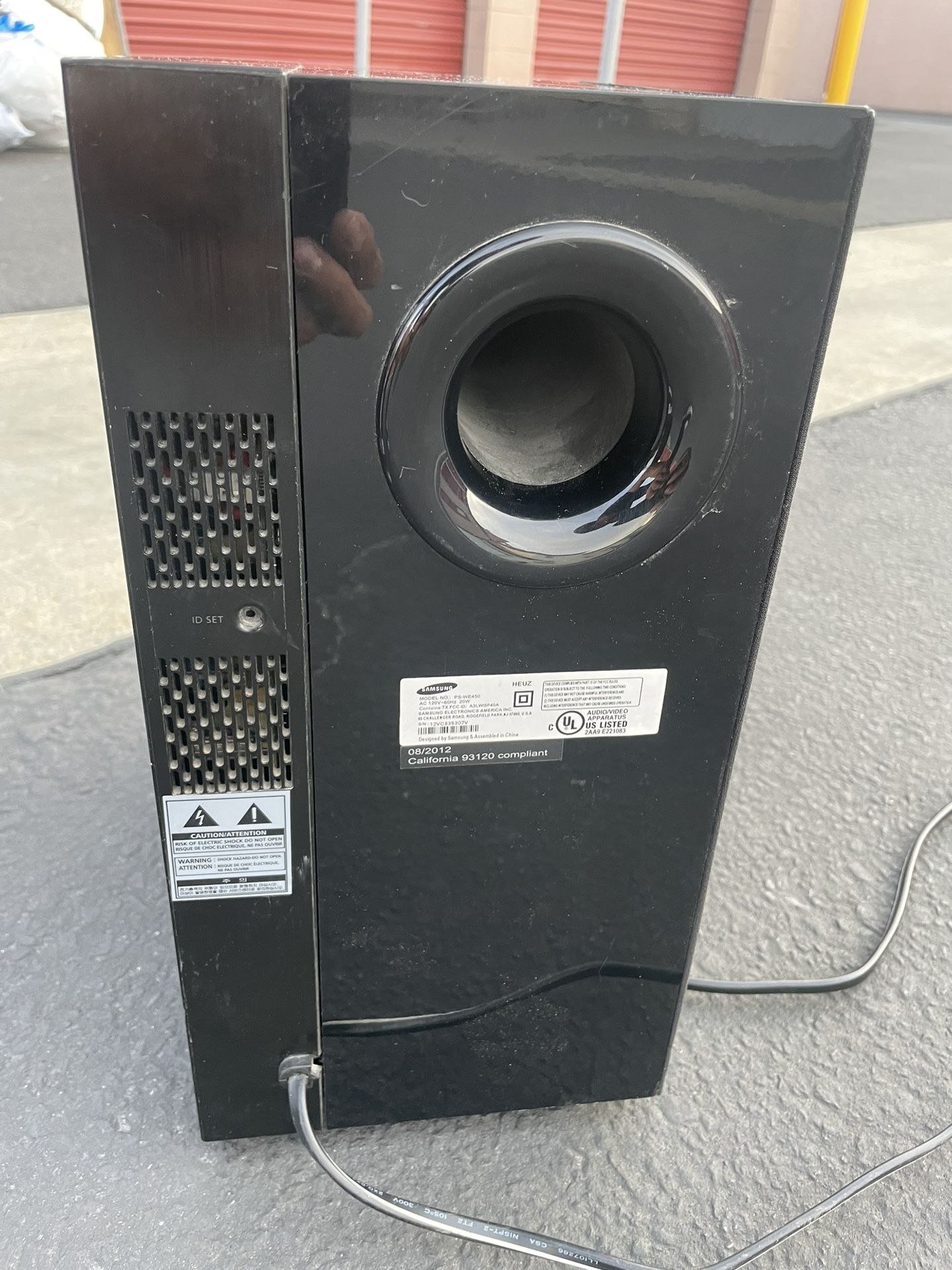 Samsung Wireless Active Subwoofer