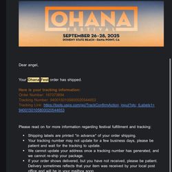 Ohana Fest Ticket
