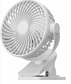 Desk Fan with hook hole, 8 Inch Table Fan, Mini Cooling Fan,Personal Quiet Electric Fan for Home Office Camping