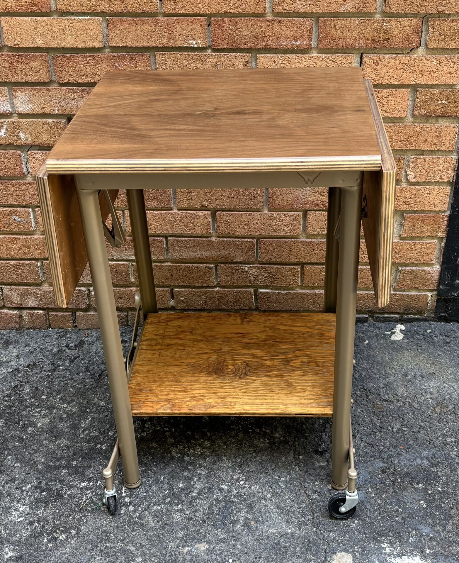 Vintage Hi-Lo Typewriter Table