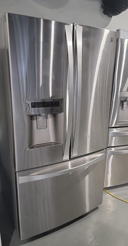 Kenmore 3-Door Stainless Steel Refrigerator