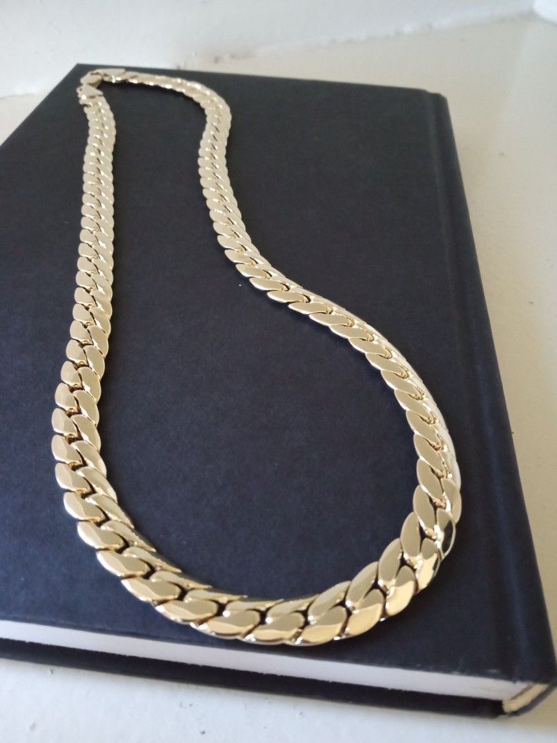 Gold 18k Plated Snake Chain Necklace