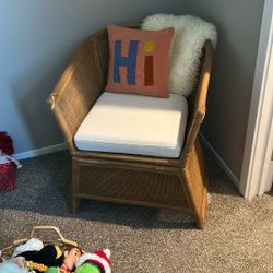 Rattan Chair With Cushion 