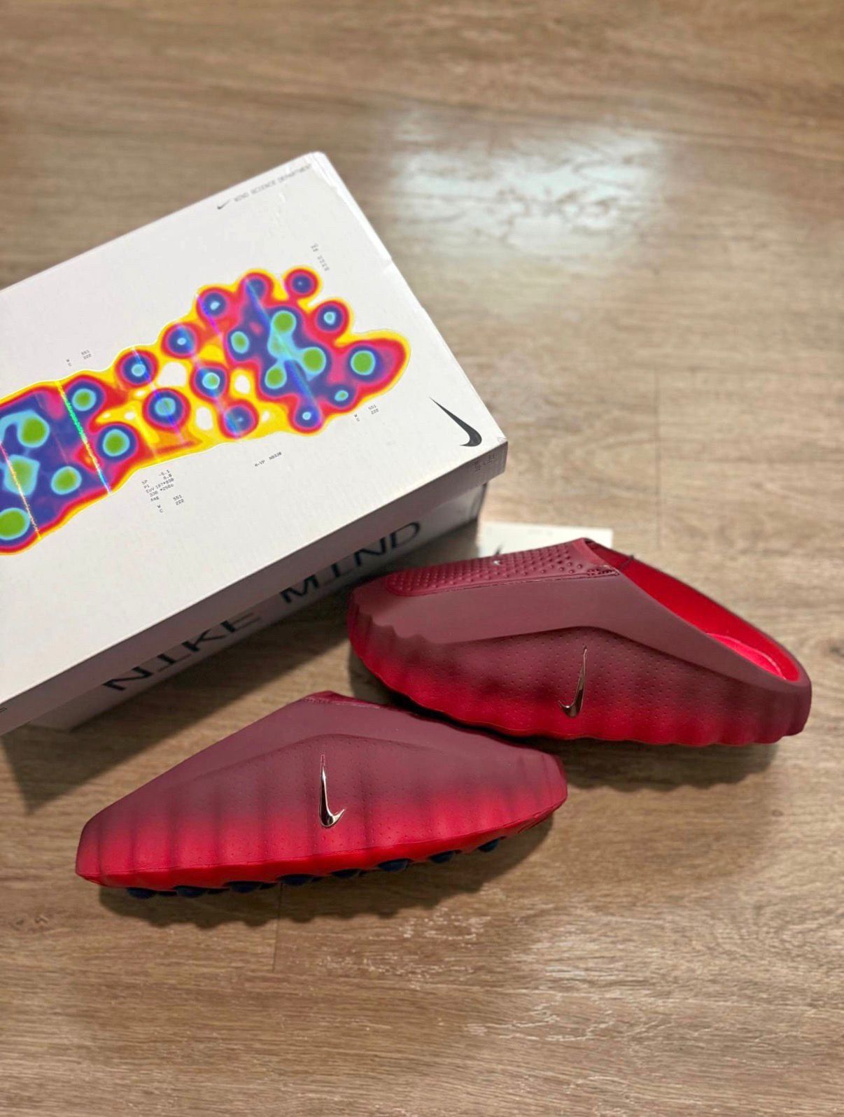 Nike Mind 001 Slide Team Red University Red