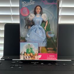 125.00 1997 Talking Barbie And Toto As Dorothy Wizard Of Oz  Never Opened In Box 
