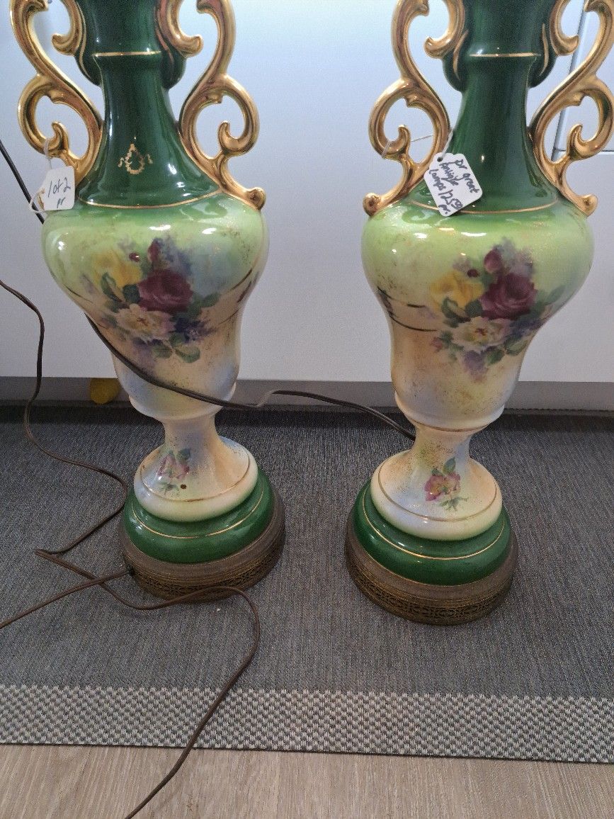 Two Antique Lamps