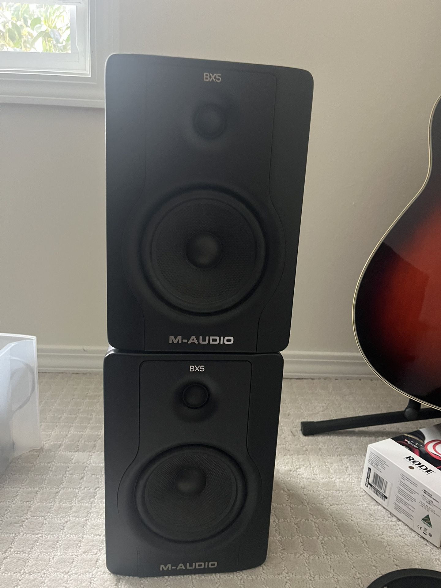 M-Audio Monitor speakers 