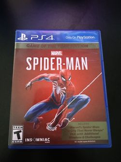 Marvels Spider Man Game Of The Year Edition