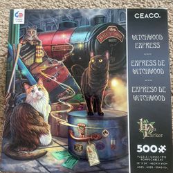 Ceaco Witchwood Express 500 Piece Puzzle