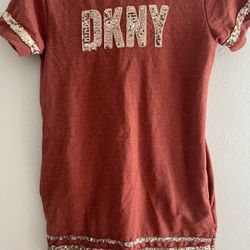 DKNY Hood Dress With Pockets
