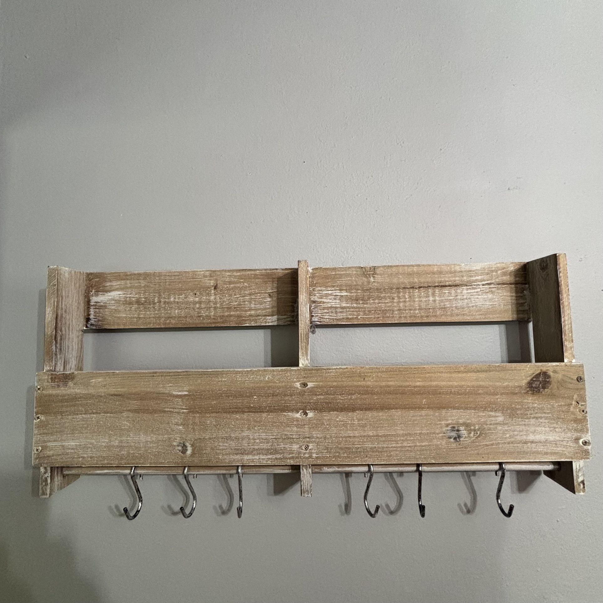 Distressed Wood Storage