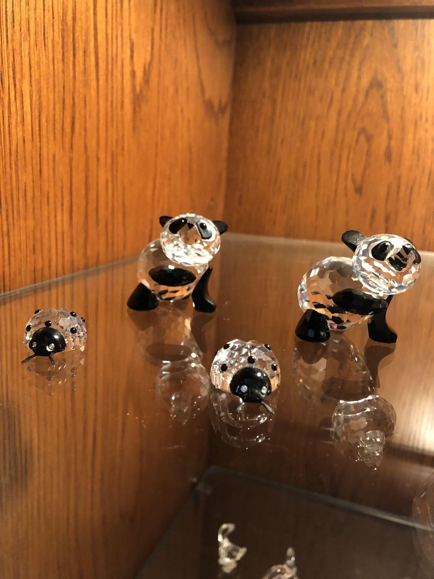 Hundreds Of Swarovski Crystal Figurines Cute Animals And Disney With Gold