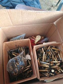 Over 40 lb of bullet casings