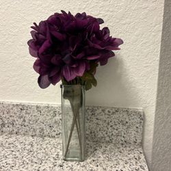 $2 for (1) Artificial Flower & Vase Decor