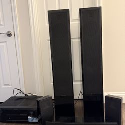 Complete MartinLogan 5.1 Speaker System + Denom Receiver 