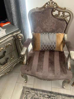 2 chairs and one closet