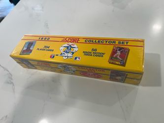 Score 1990 Baseball Sealed Collector Set 704 Player Cards 56 Magic Motion Trivia