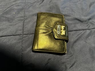 Black Coach wallet