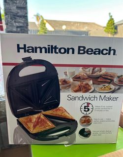Sandwichera Hamilton Beach - Sandwich Maker - Kitchen - Cocina