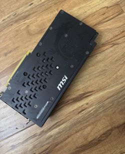 MSI 1060 6gb graphics card