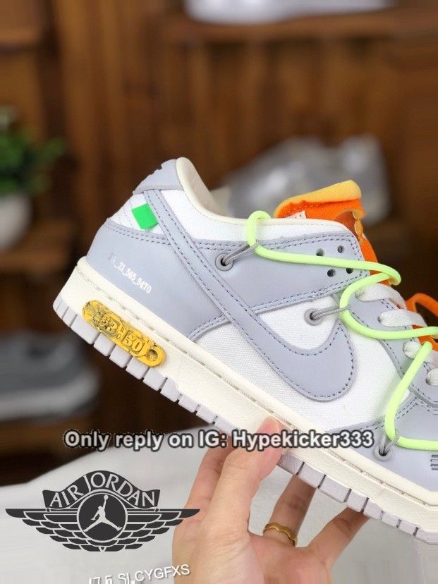 Off White Dunk Low Lot 20 Size 9.5 OG ALL for Sale in Glen Ellyn, IL -  OfferUp