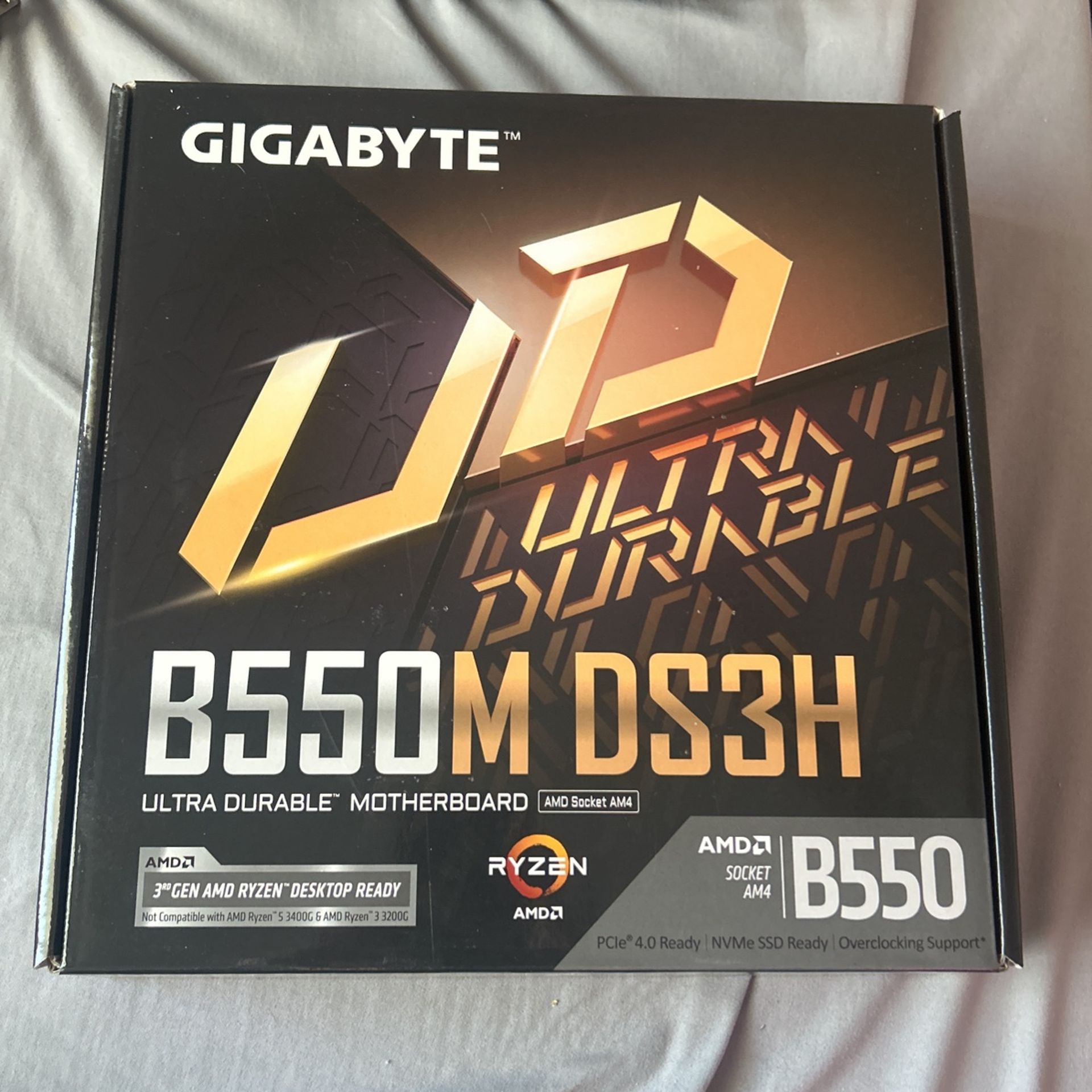 Gigabyte B550m DS3H