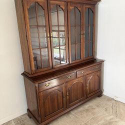Cherrywood China Closet 