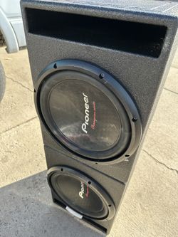 Pioneer 12 Inch Subs