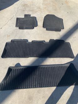 2018 Honda Odyssey All Weather Mats