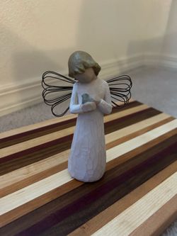 Willow Tree Angel of Healing Hand Painted Sculpture Figure