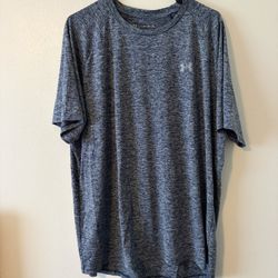 Men’s Blue Short Sleeve Athletic Top