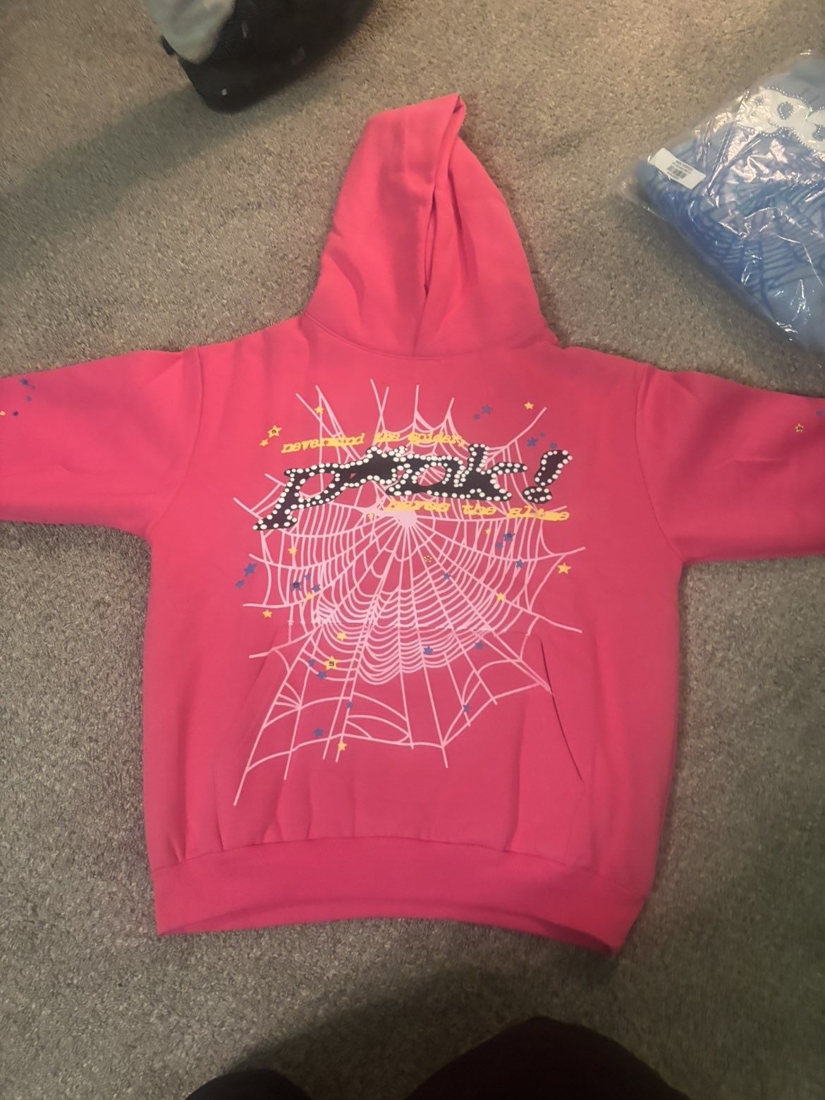 Pink Sp5der Hoodie