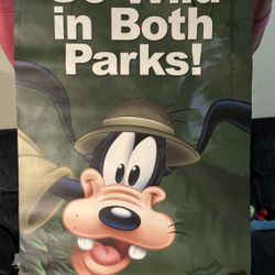 Disneyland Park Hung Banner 