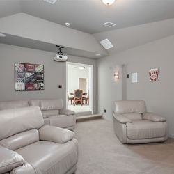 Hardly Used Leather Electric Recliners and Couch