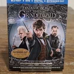 Fantastic Beasts: The Crimes of Grindelwald Extended Cut Blu-Ray DVD
